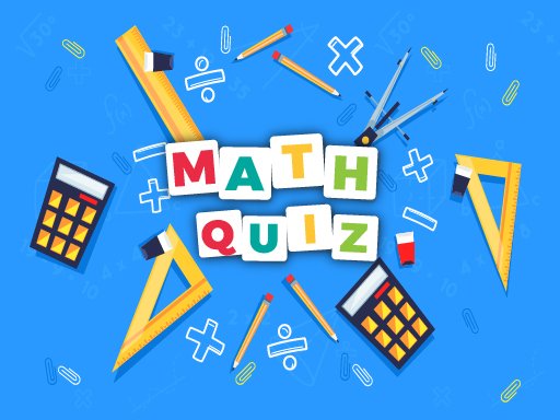 Play Math Quiz Game