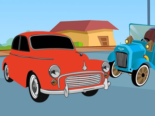 Play Old Timer Cars Coloring Game