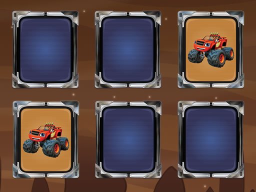 Play Blaze Monster Machines Memory Game