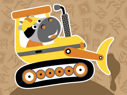 Play Construction Trucks Hidden Game