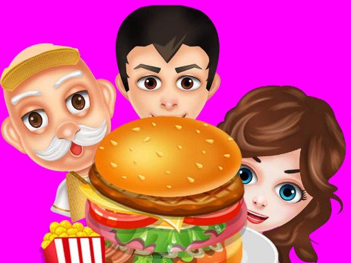 Play Buger Cooking Food Shop Game