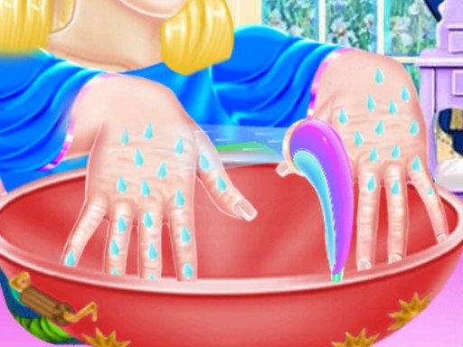 Play Princess Ella Hand Care Game