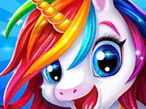 Play Unicorn : Unicorn Salon Dress Up Game