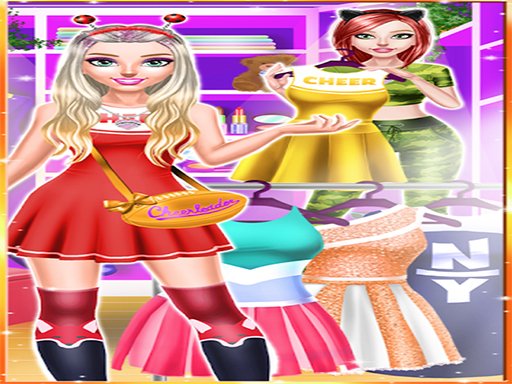 Play Cheerleader Magazine Girls Dress Up Game