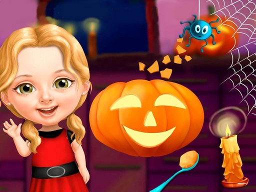 Play Sweet Baby Girl Halloween Fun Game
