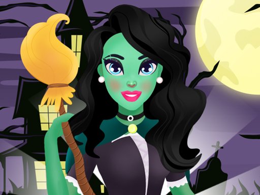Play Witch Beauty Salon Game