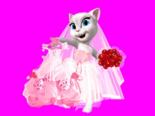 Play Talking Tom Angela City Wedding Boutique Game