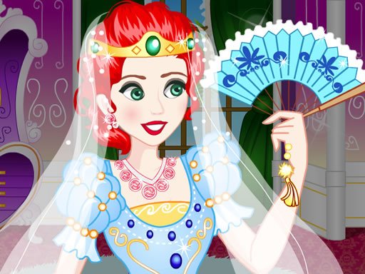 Play Brave Princess Wedding Dress up Game