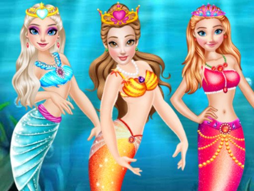 Play Princess Mermaid Style Dress Up Game