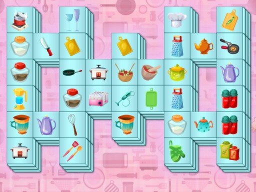 Play Kitchen Mahjong Game