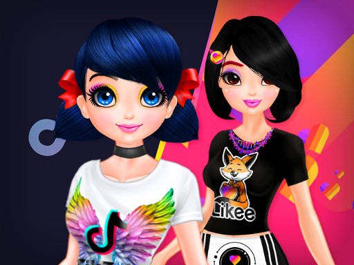 Play TikTok Girls vs Likee Girls Game