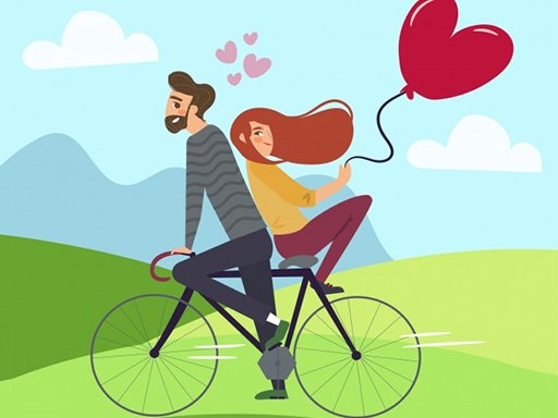 Play Couple in Love Jigsaw Game