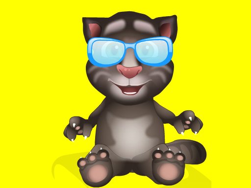 Play Talking Tom Eye Doctor Game