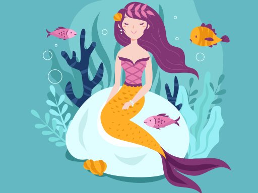 Play Mermaid Jigsaw Game