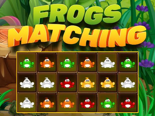 Play Frogs Matching Game