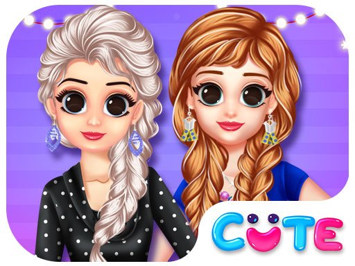 Play Princess Stripes Vs Dots Game