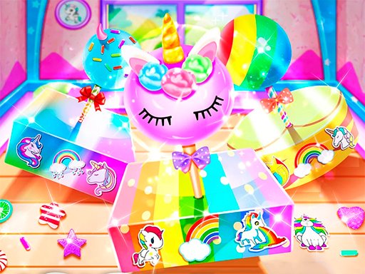 Play Unicorn Cake Pops Game