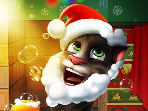 Play Talking Tom Christmas Game