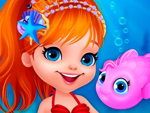 Play Cute Mermaid Dress Up Game