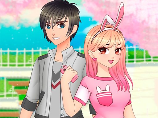Play Romantic Anime Couples Dress Up Game