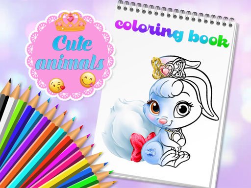 Play Cute Animals Coloring Game