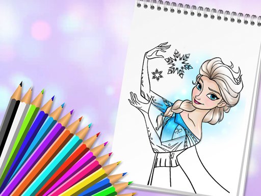 Play Amazing Princess Coloring Game