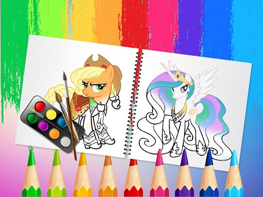 Play Sweet Pony Coloring Game