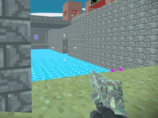 Play Pixel Combat Fortress Game