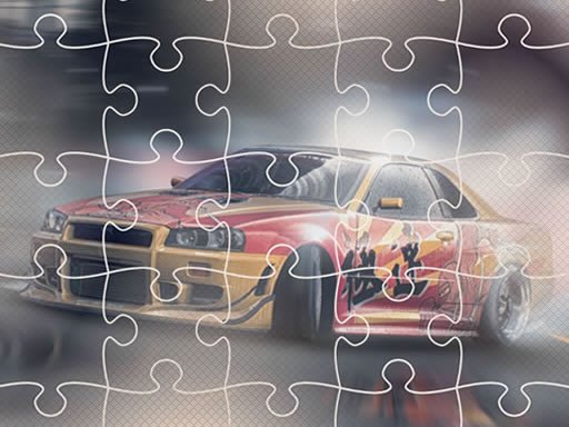 Play Japanese Racing Cars Jigsaw Game