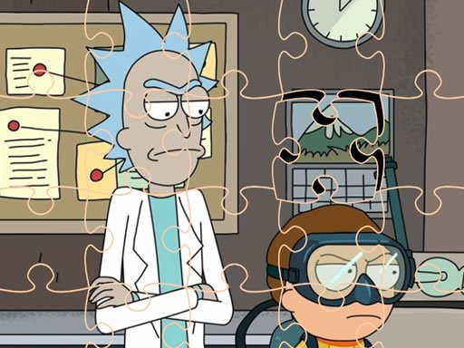 Play Rick and Morty Jigsaw Game
