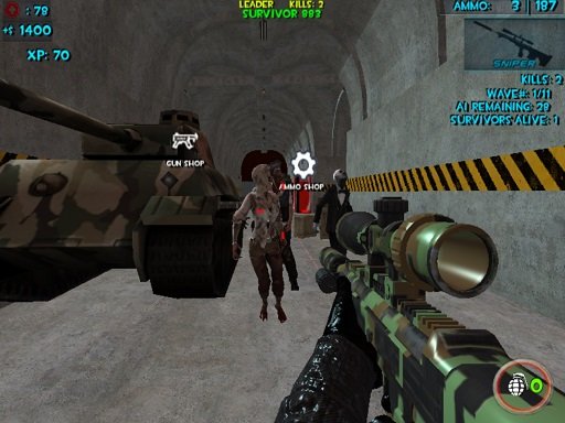 Play Zombie Apocalypse Bunker Survival Z Game