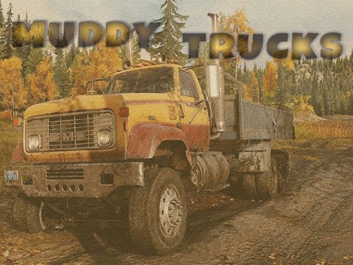 Play Muddy Trucks Jigsaw Game