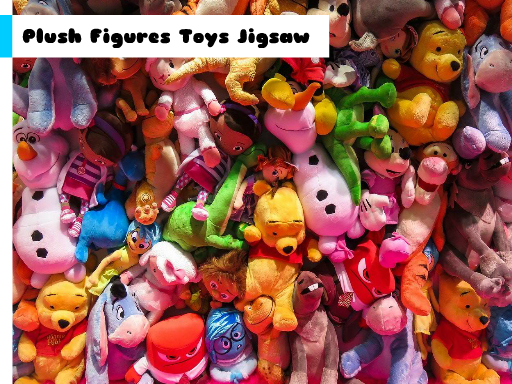 Play Plush Figures Toys Jigsaw Game