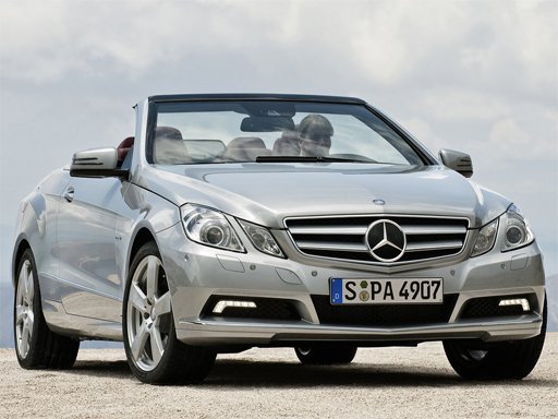 Play Benz E-Class Cabriolet Slide Game