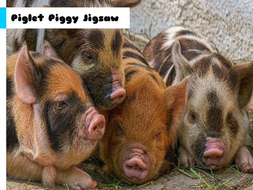 Play Piglet Piggy Jigsaw Game
