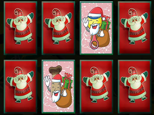 Play Christmas Mascots Memory Game