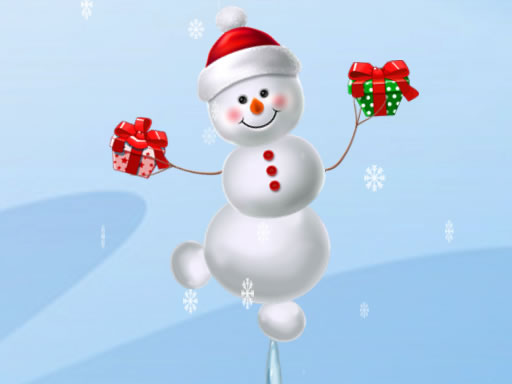 Play Snow Man Balance Game