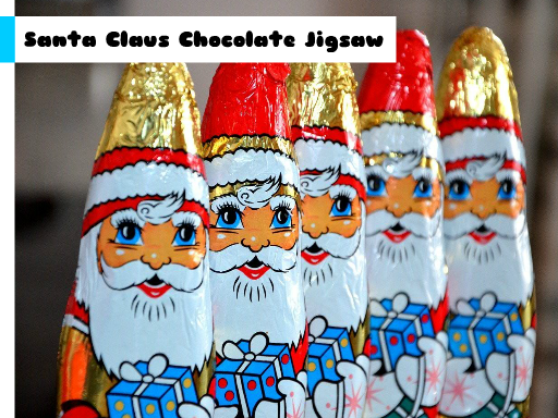 Play Santa Claus Chocolate Jigsaw Game