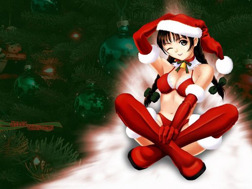 Play Anime Christmas Jigsaw Puzzle Game