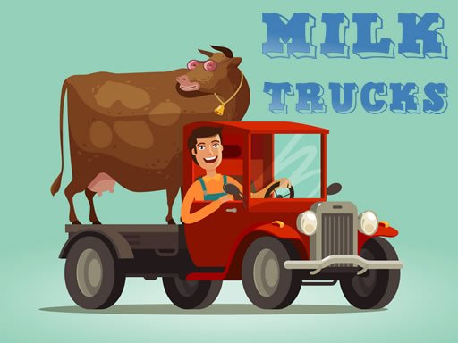 Play Milk Trucks Jigsaw Game