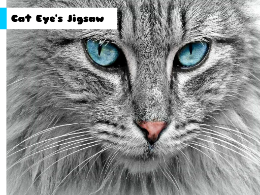 Play Cat Eye’s Jigsaw Game