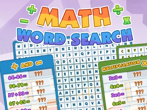 Play Math Word Search Game