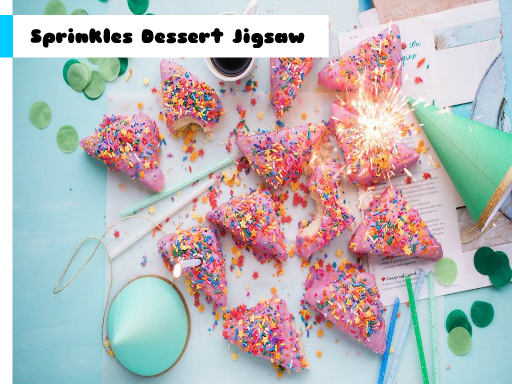 Play Sprinkles Dessert Jigsaw Game
