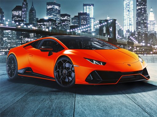 Play Lamborghini Luracan Evo Puzzle Game