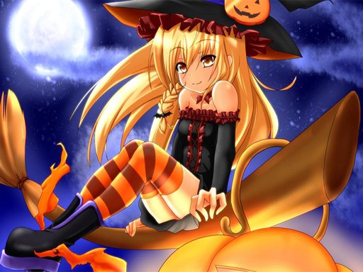 Play Anime Halloween Jigsaw Puzzle 2 Game