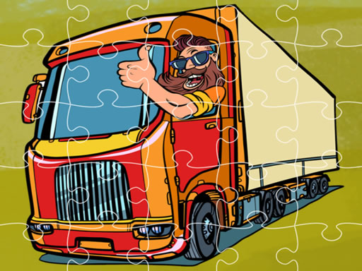 Play Semi Trucks Jigsaw Game