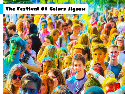 Play The Festival Of Colors Jigsaw Game