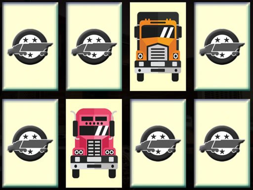 Play American Trucks Memory Game