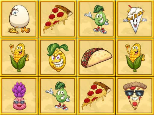 Play Foody Memory Game