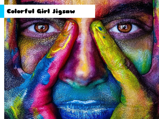 Play Colorful Girl Jigsaw Game